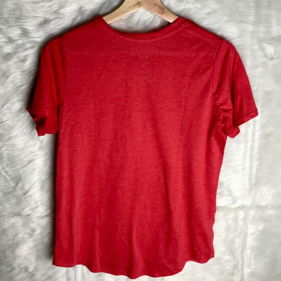Mighty Fine red  NYC Shirt size Large - Picture 2 of 2